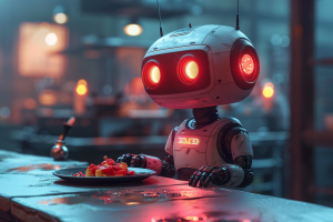 Robot Cooking Foods