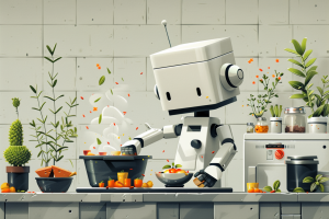 Robot Cooking Foods